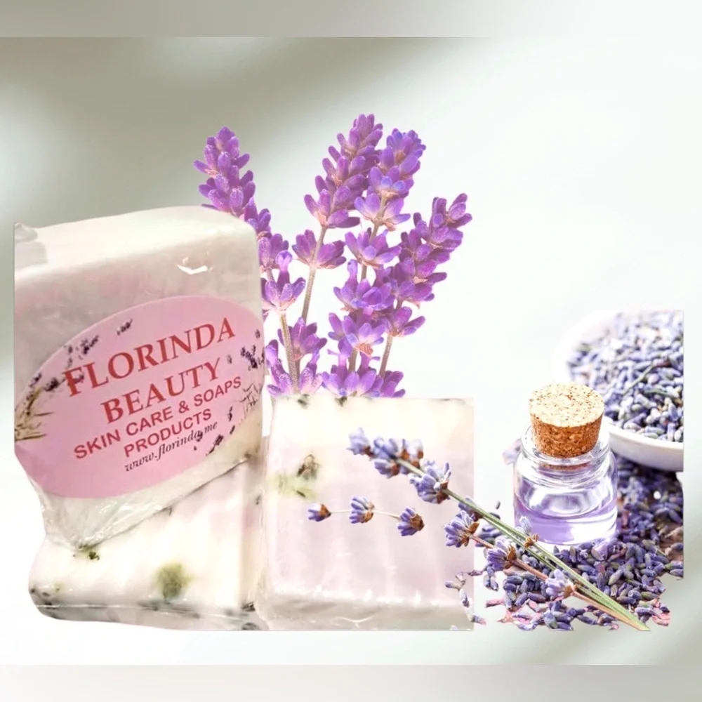 Florinda Beauty - Relaxing Boost of Lavender Handmade Soap NWT 4 oz